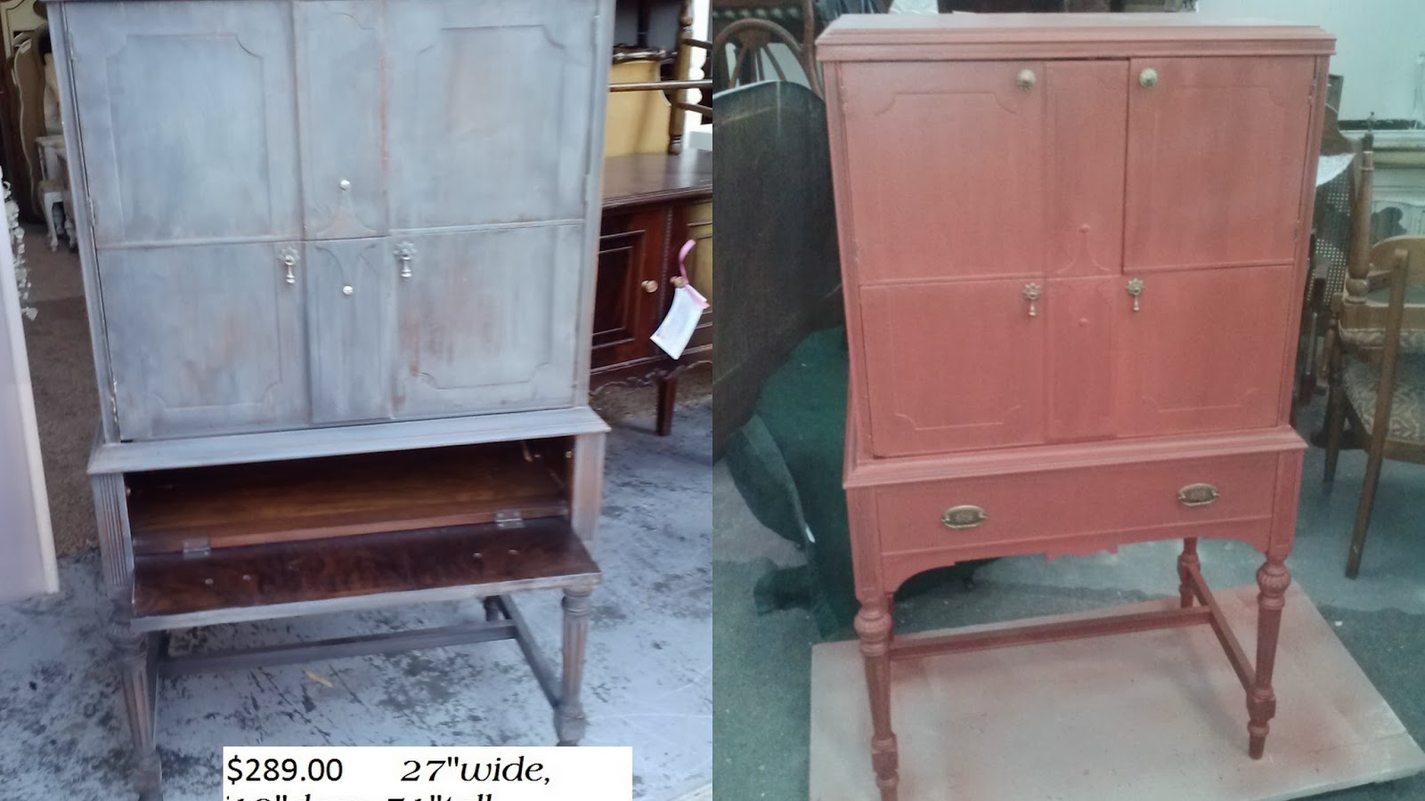 Handpainted Furniture Blog, Shabby Chic Vintage Painted Furniture