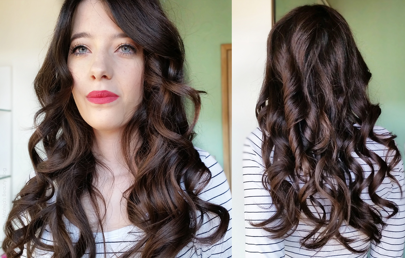 How I Curl my Hair Mateja's Beauty Blog