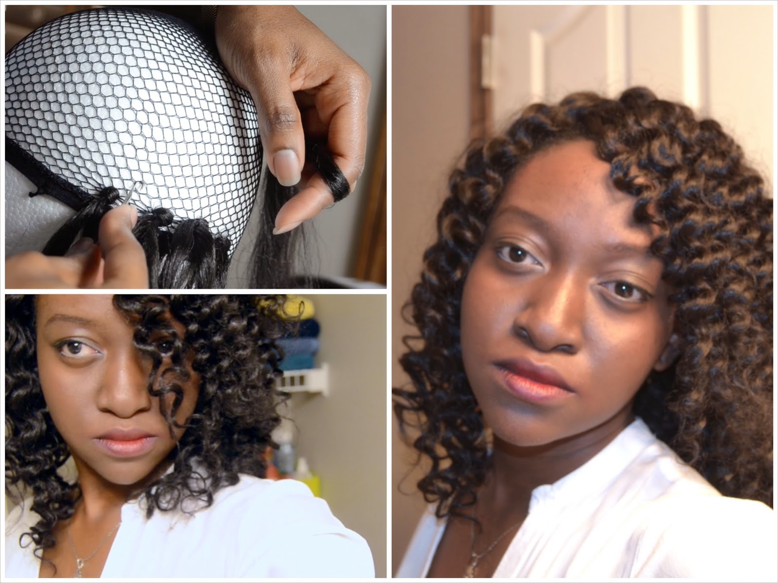 9. Blonde Crochet Braided Wig - wide 10