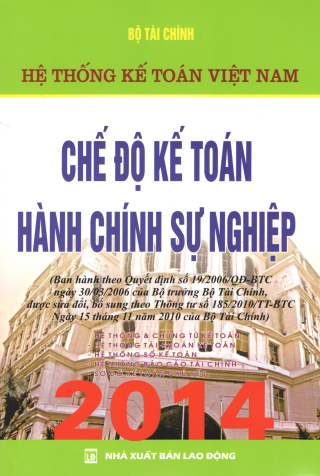 chế độ kế toán hành chính sự nghiệp năm 2014