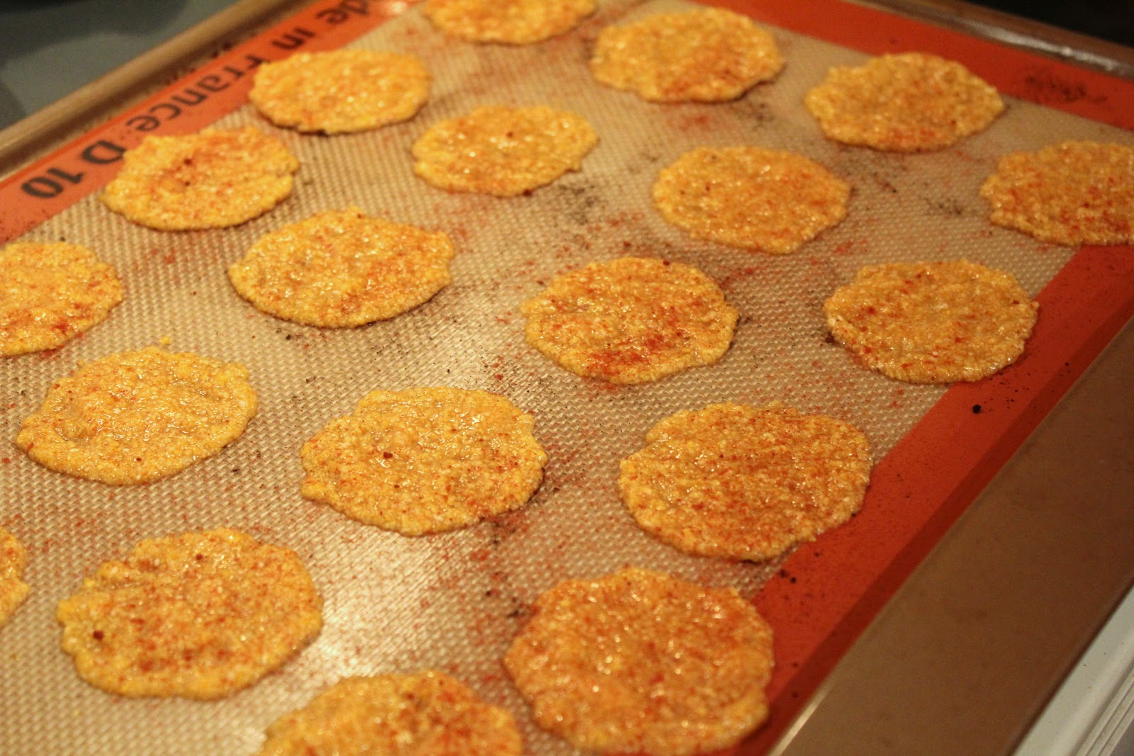 Shared Bites Love Your Heart Spicy Polenta Chips w/Roasted Red Pepper