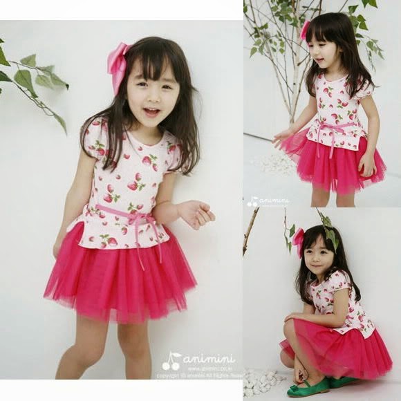 Baju Anak Perempuan Branded Korea Murah | Model Baju Korea Terbaru