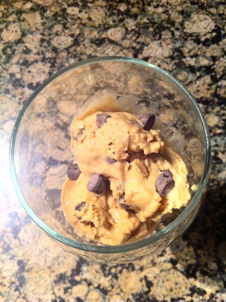 Mommies & Muscles Peanut Butter Cup Protein Ice Cream Recipe