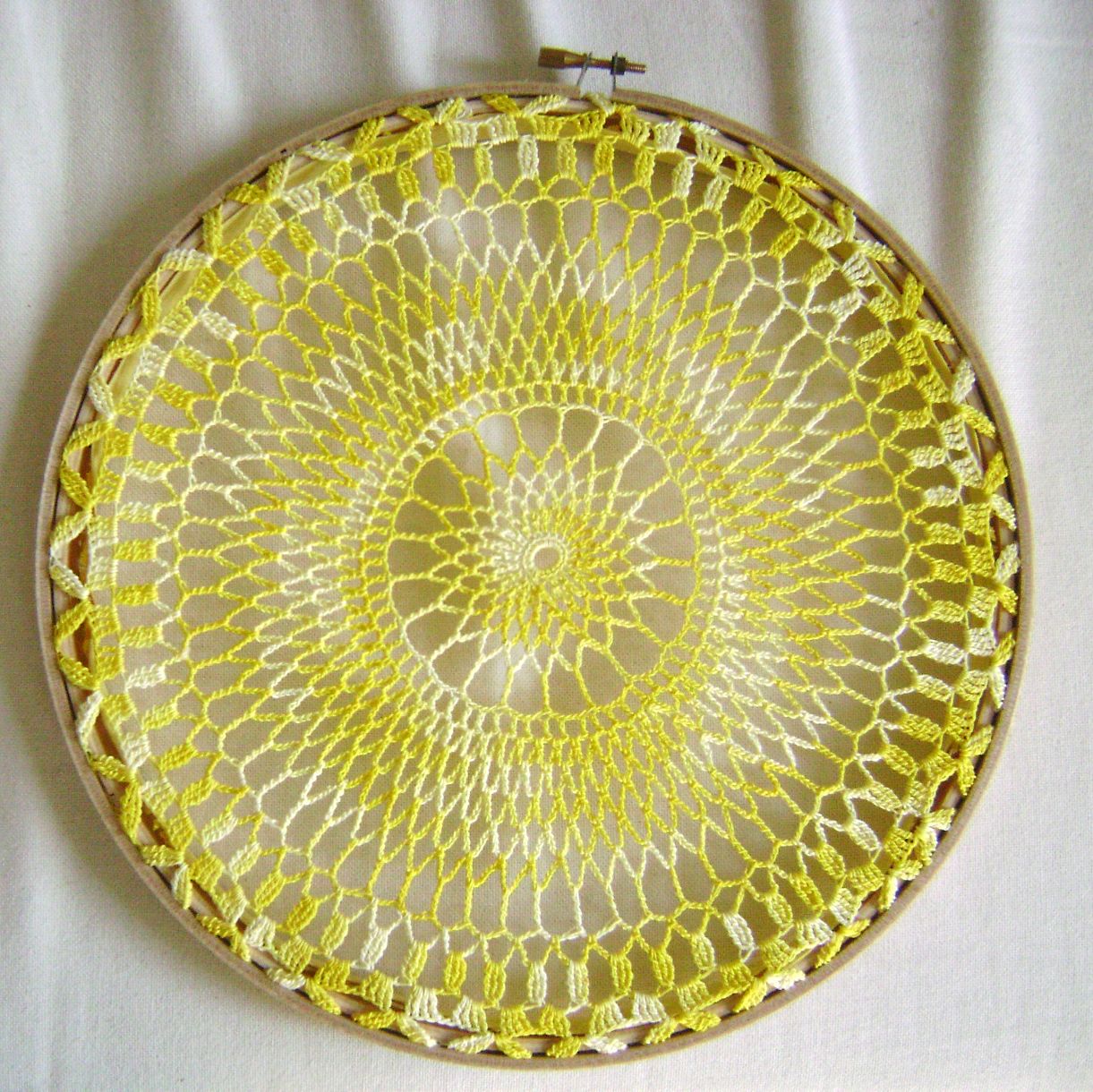 Candykins Crafts How To Make A Doily Brooch Display