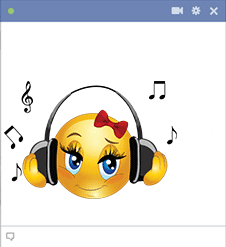 Sweet Jams Girl smiley listening to music
