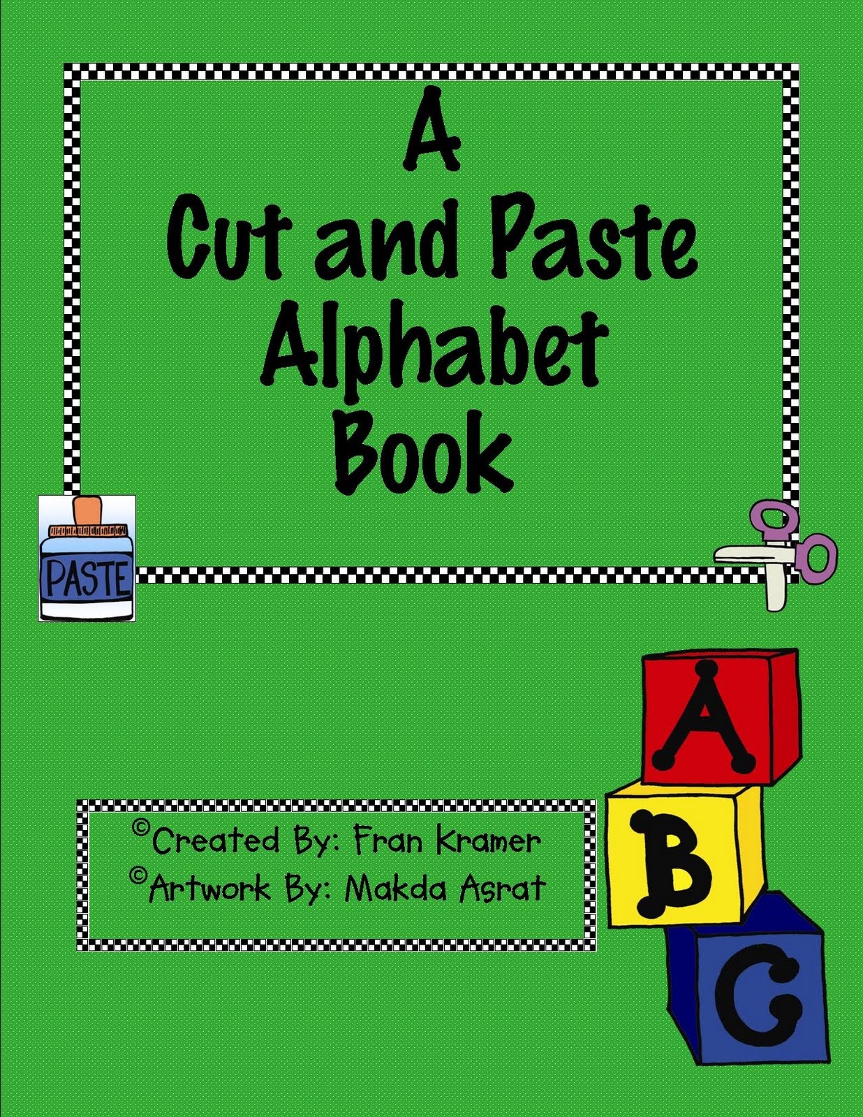 Kindergarten Crayons Cut and Paste If You Dare!