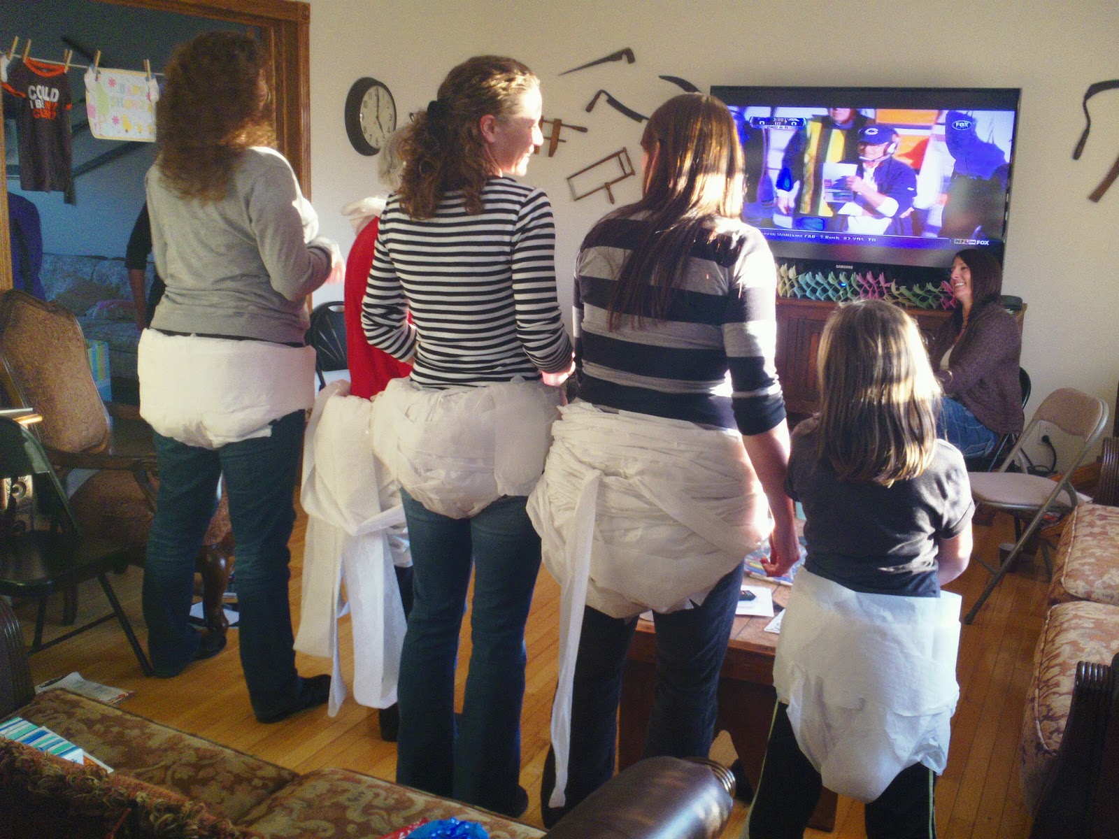 diaper derby game baby shower ideas Planning baby shower