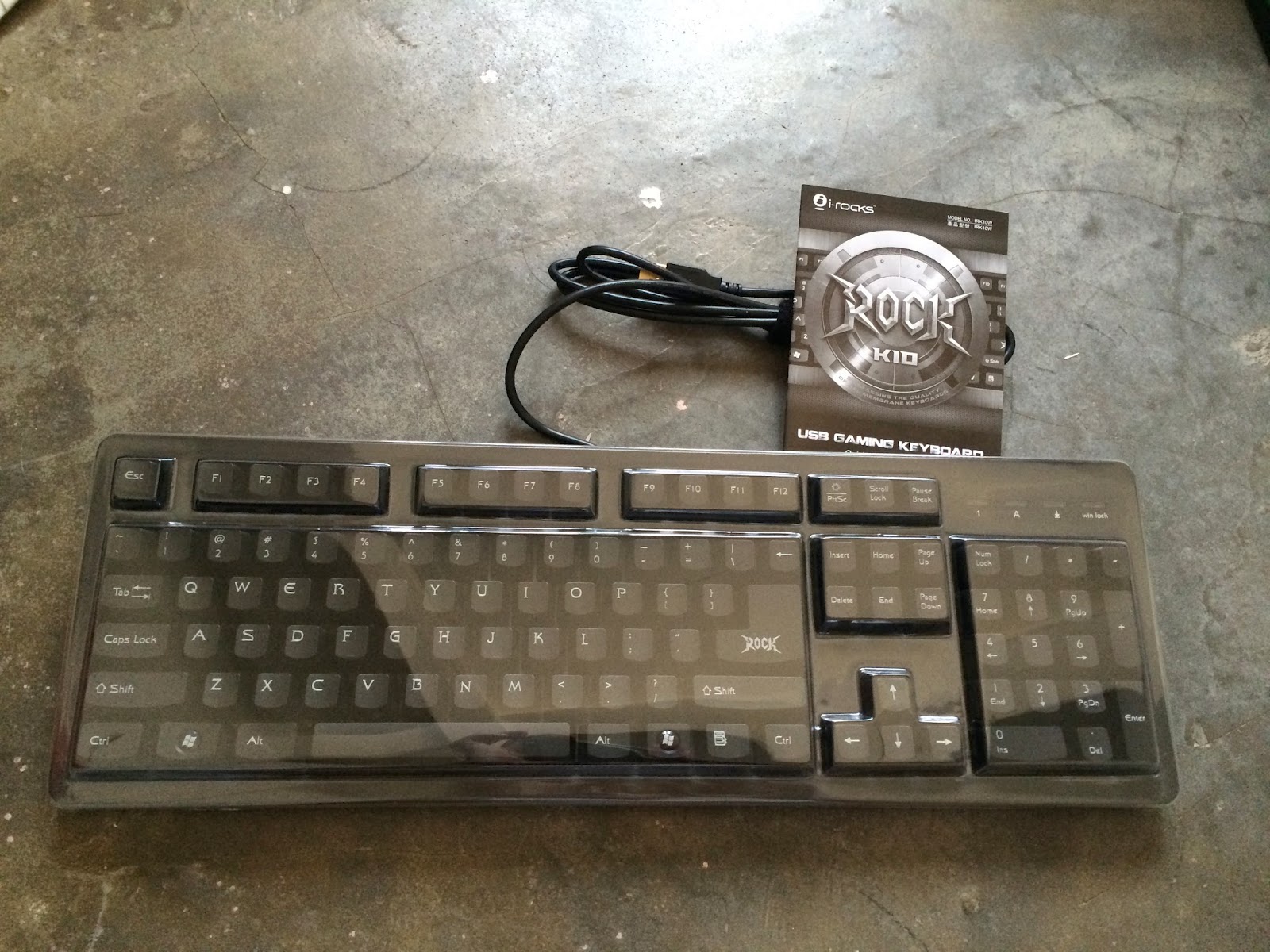 Unboxing & Review: i-Rocks K10 Gaming Keyboard 10