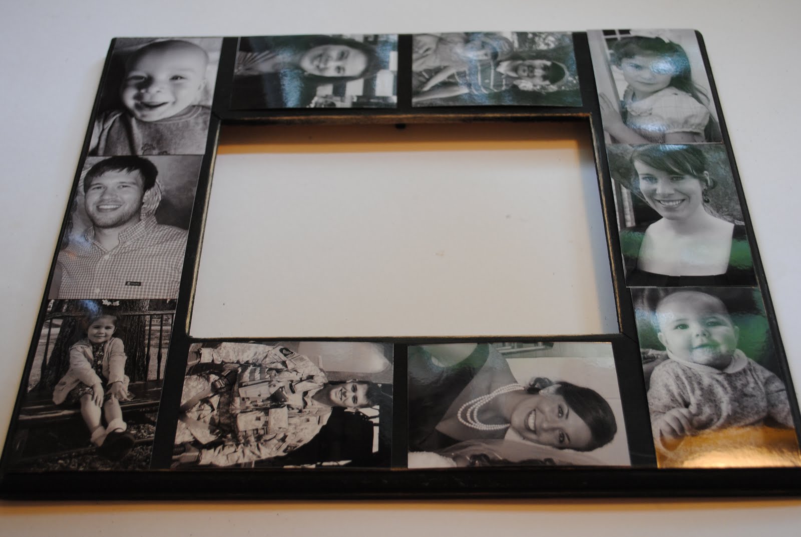 Serenity Now Keepsake Family Photo Collage Frame Tutorial