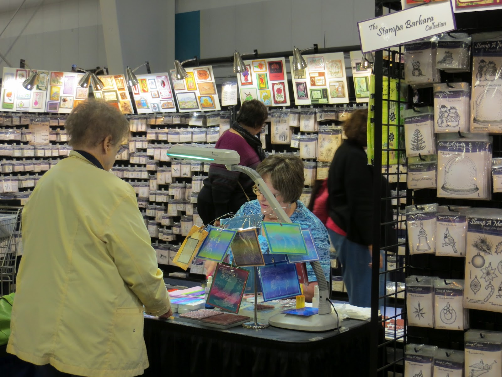 Vicky's Corner rubber stamp Blog Rubber Stamp Events Convention in