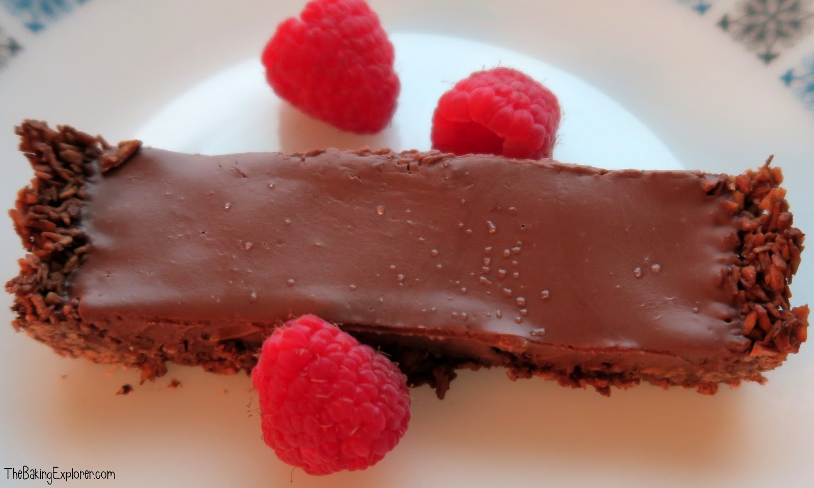 Vegan Cardamom & Sea Salt Chocolate Tart The Baking Explorer