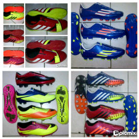 Sepatu futsal dan bola adidas dan nike hypervenom Sepatu futsal dan bola adidas dan nike