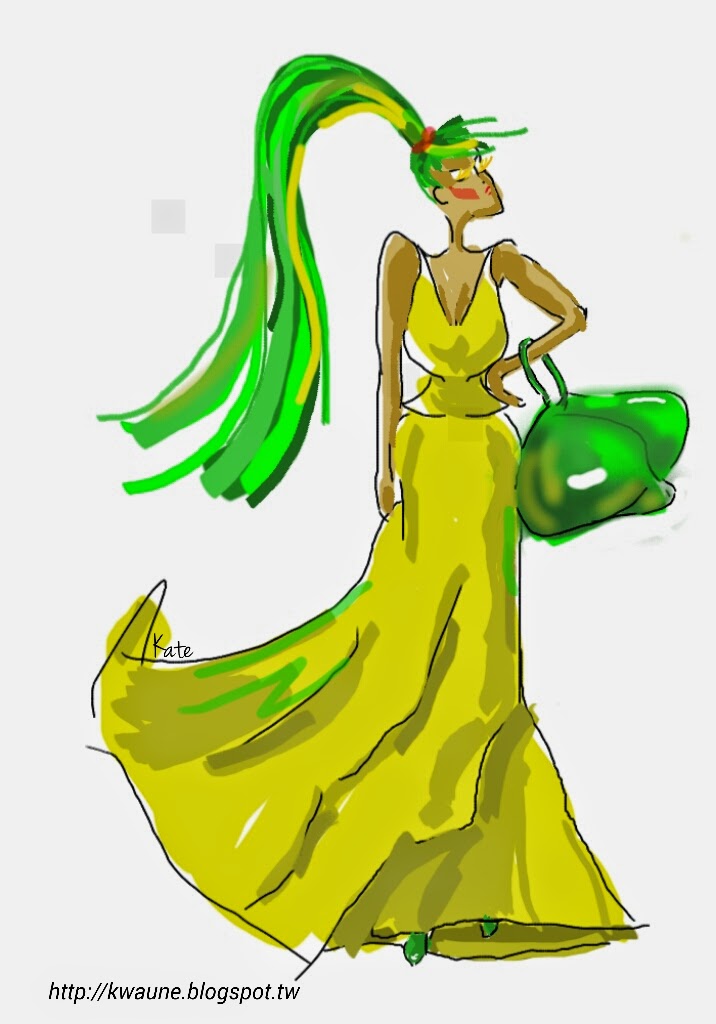 色鉛筆畫 (Colored pencil drawing)