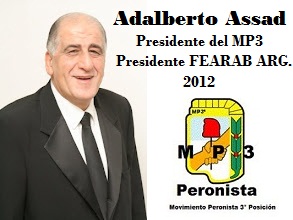 NUEVO PRESIDENTE DE FEARAB ARGENTINA