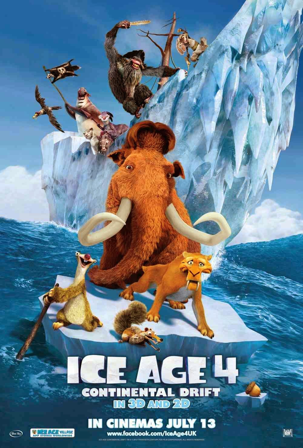 Watch Ice Age 4: Continental Drift {Hin-Eng} Anime Movie Online, Download Anime Movie ~ Toons Express