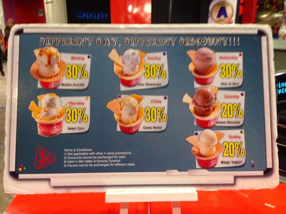 N Brew Ice Cream Mid Valley & Sunway Pyramid ♥ Adeline Lee