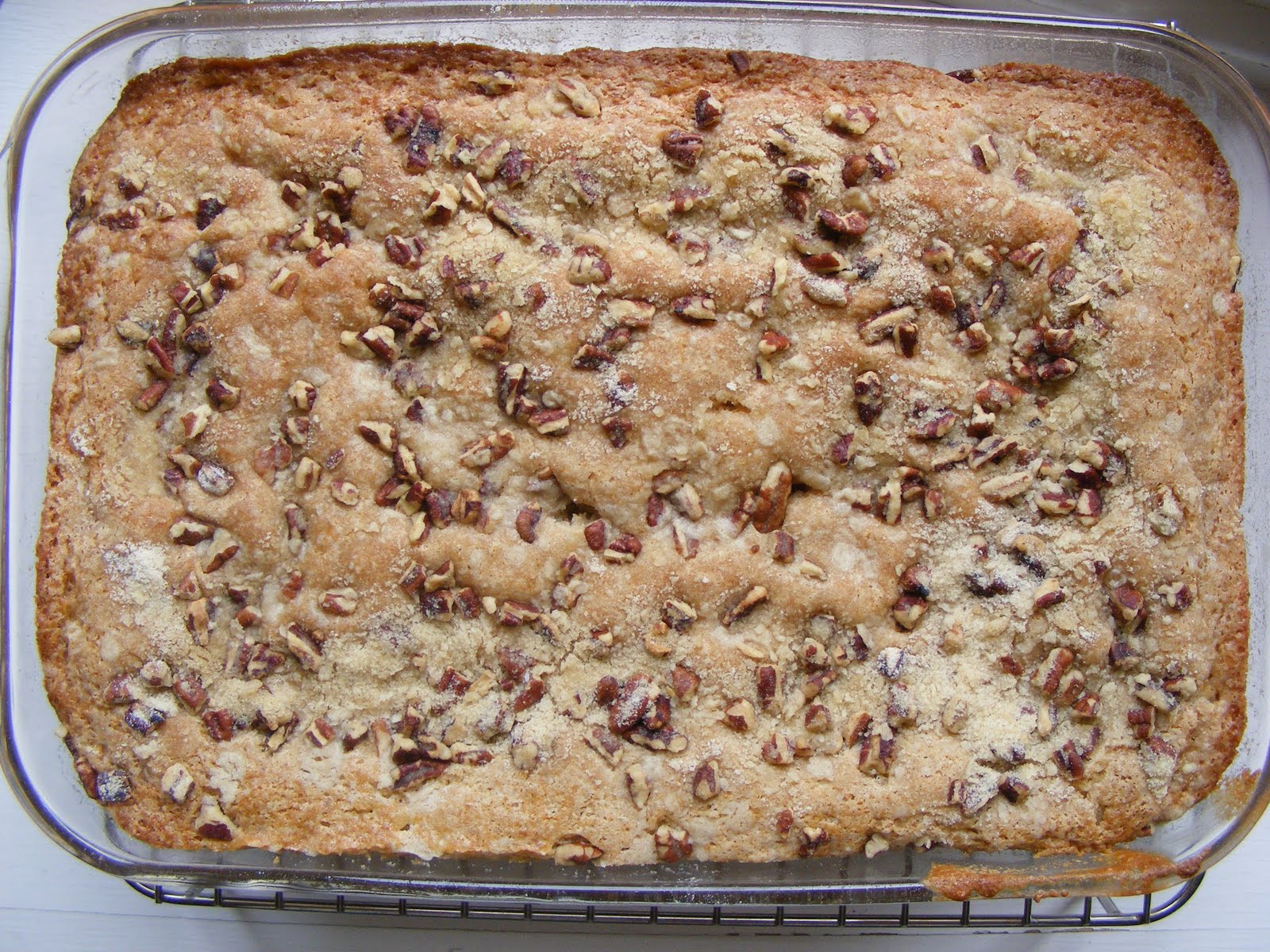 The Virtual Goody Plate ButtermilkNutmeg Coffee Cake