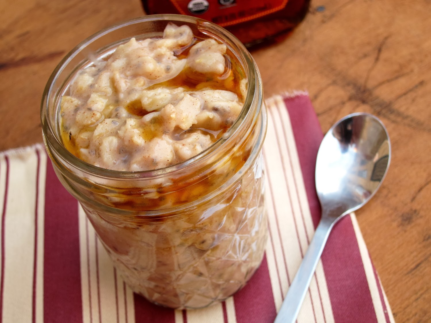 The Oatmeal Artist French Toast Overnight Oatmeal
