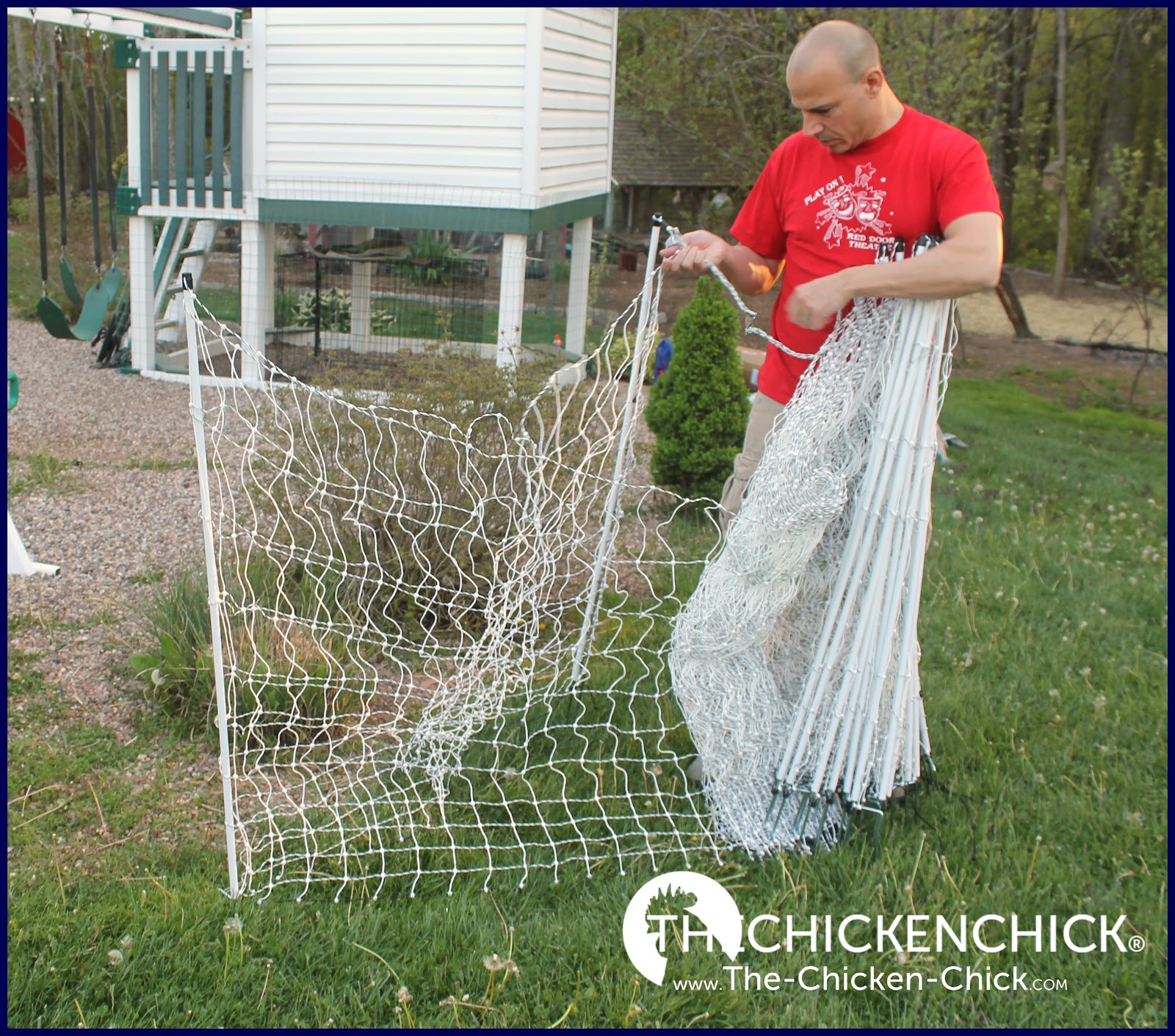 Portable Electric Poultry Netting The Chicken Chick®