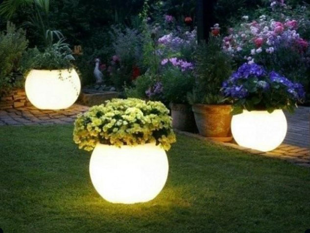 идеи для садового освещения фото