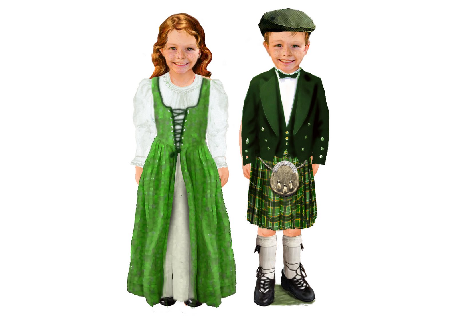 Irish National Costume
