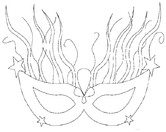 Dibujos de antifaces para imprimir - Imagui