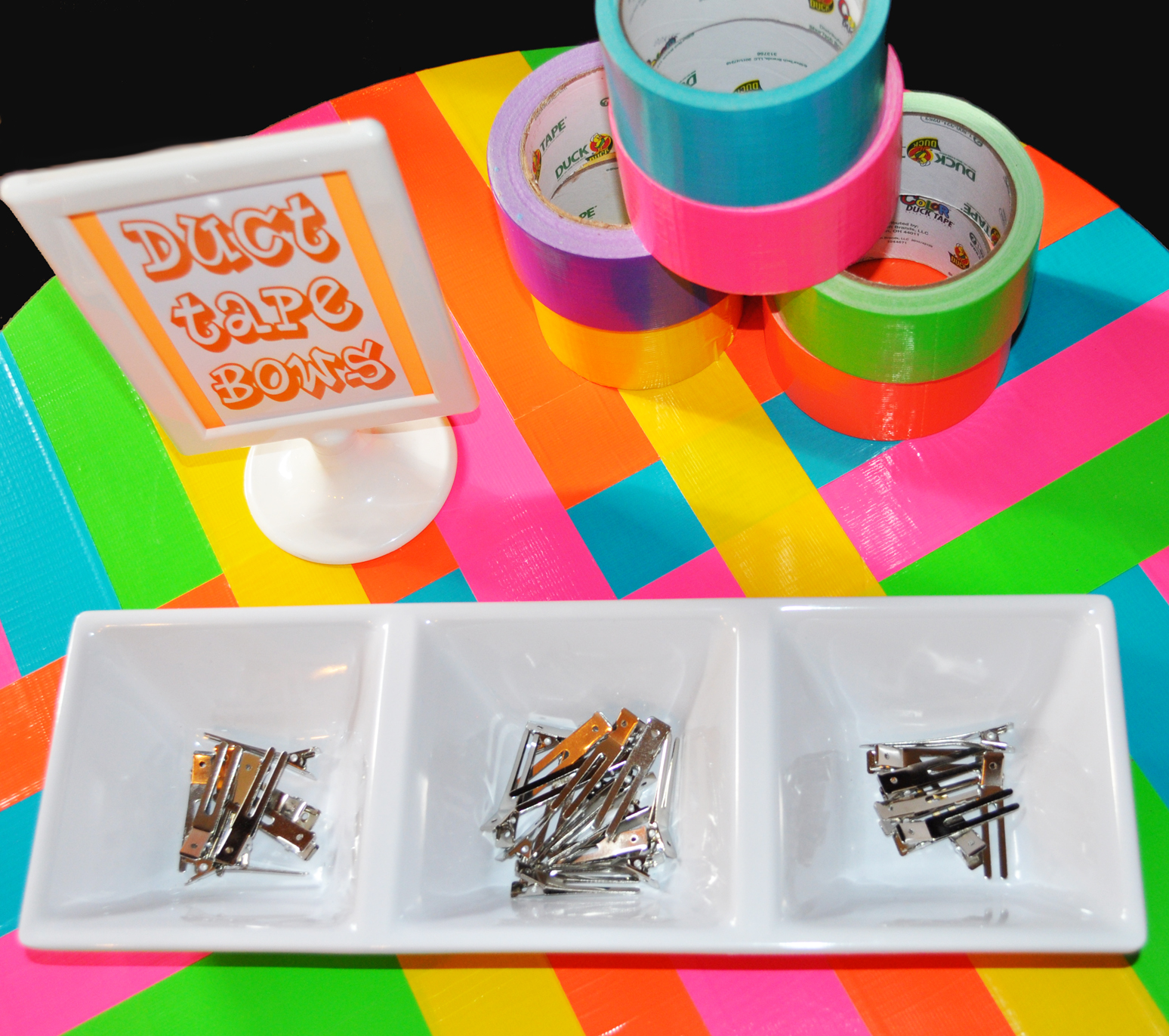 Meghily's NEON DUCT TAPE PARTY