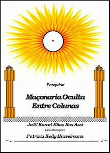 Livro: Maçonaria Oculta Entre Colunas. Pesquisa.