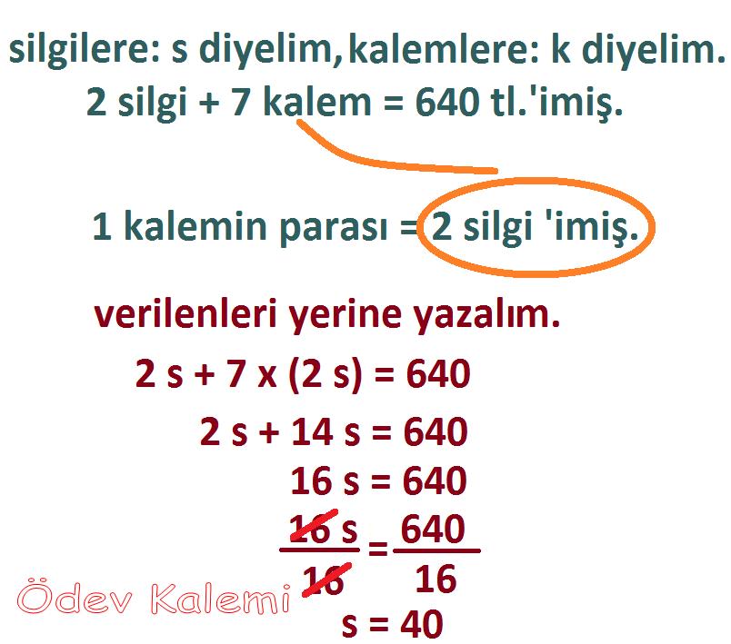 5.Sınıf Matematik Dersi Çözümlü Doğal Sayılar Problemleri - Ödev Kalemi