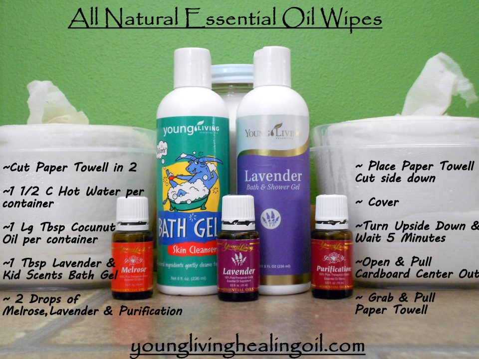 Essential Oil Wipes