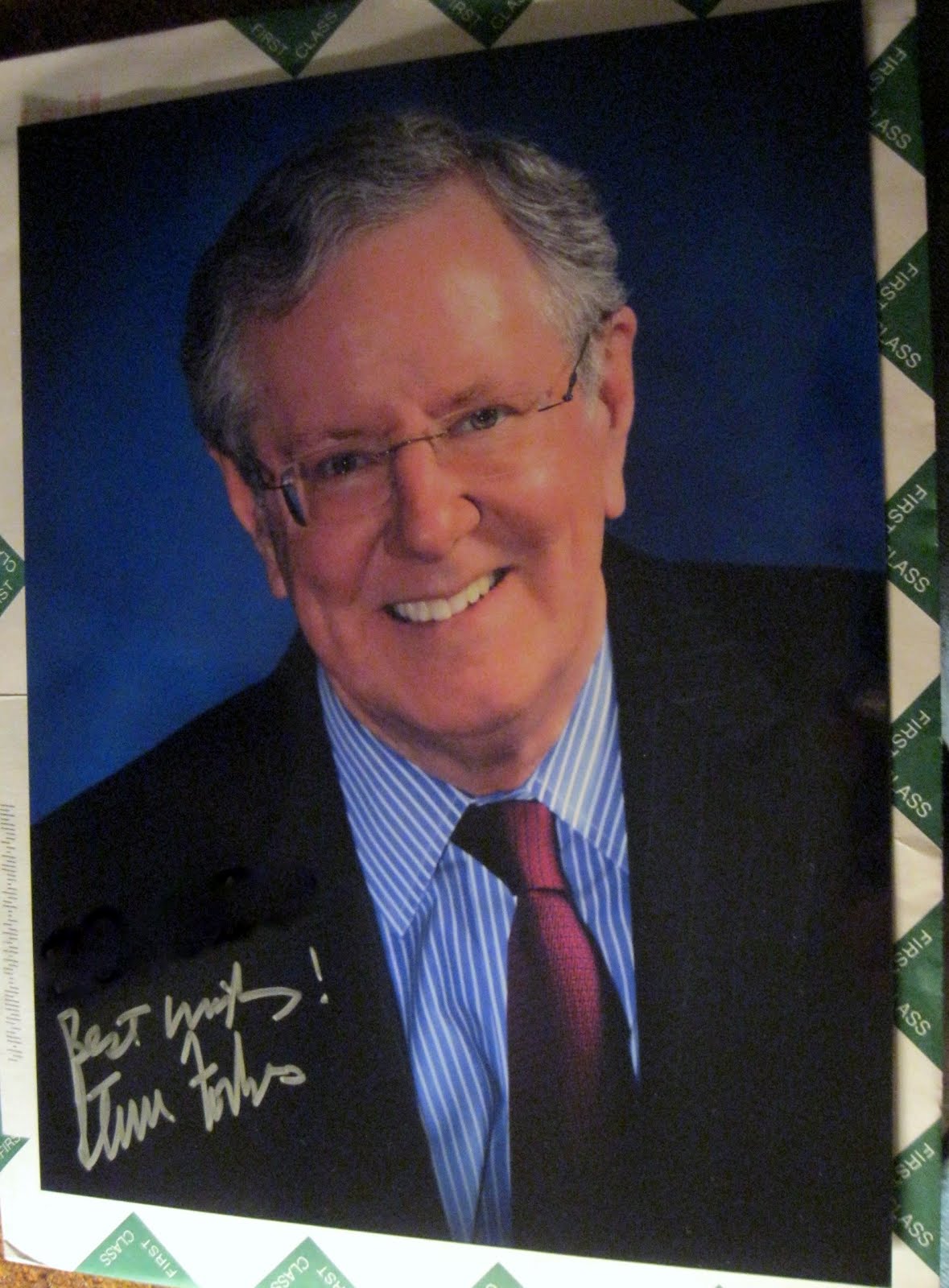 Autograph VIP Success 2012 Steve Forbes, the editorinchief of