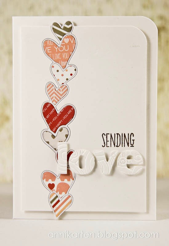 cartão coração loverelevo