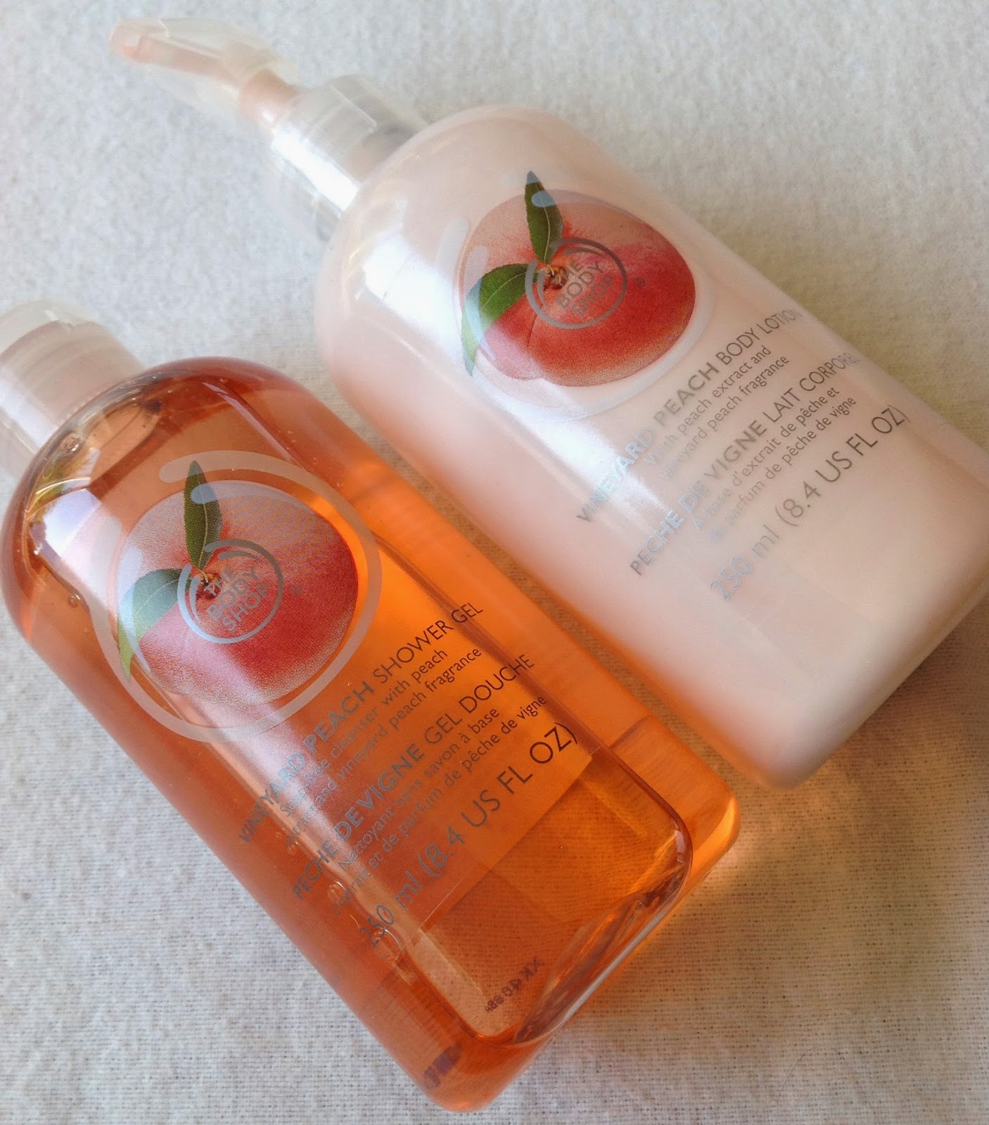 The Body Shop Vineyard Peach Collection I Am Fabulicious
