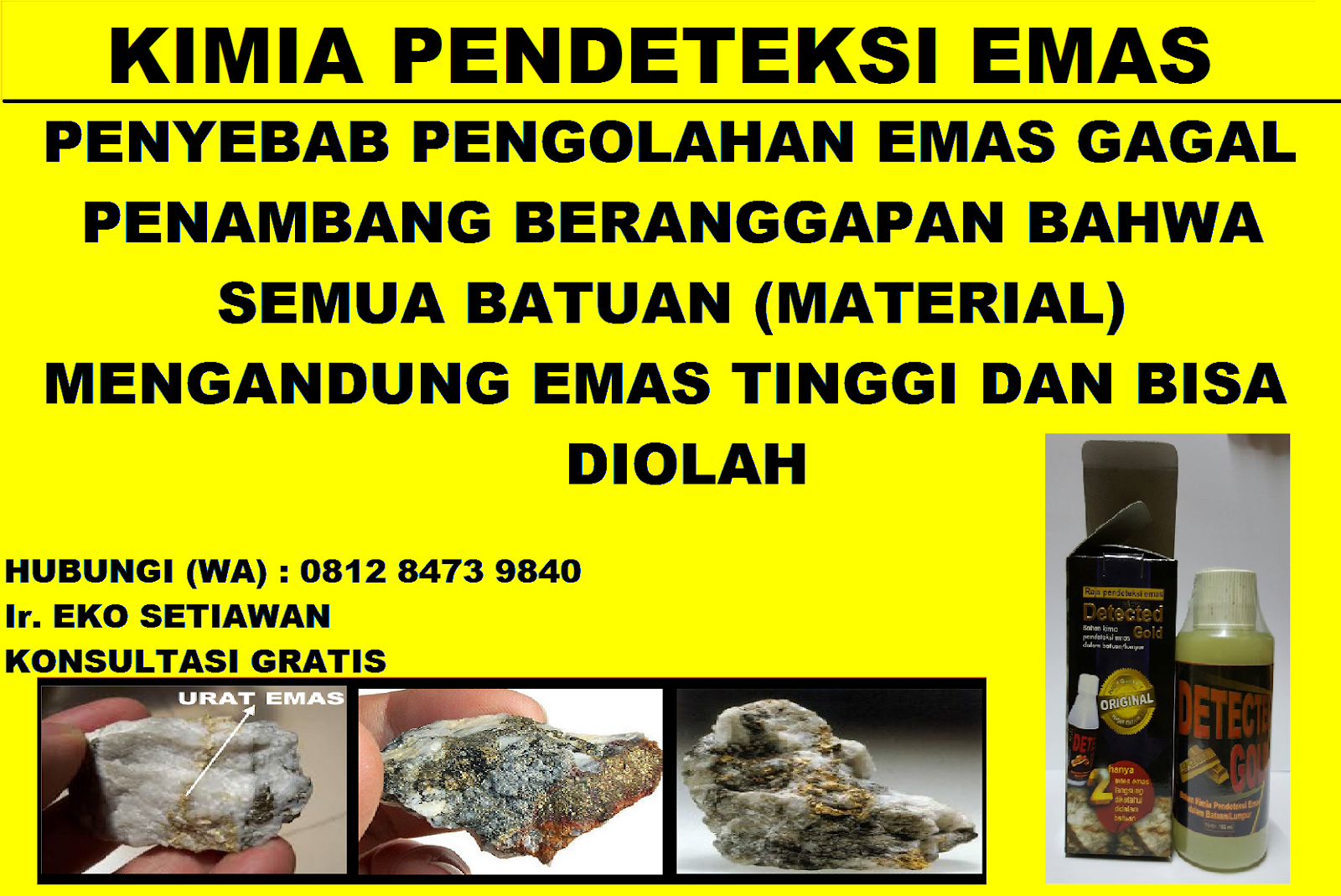 JUAL KIMIA PENGOLAHAN EMAS