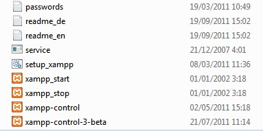 archivos xampp archivos xampp