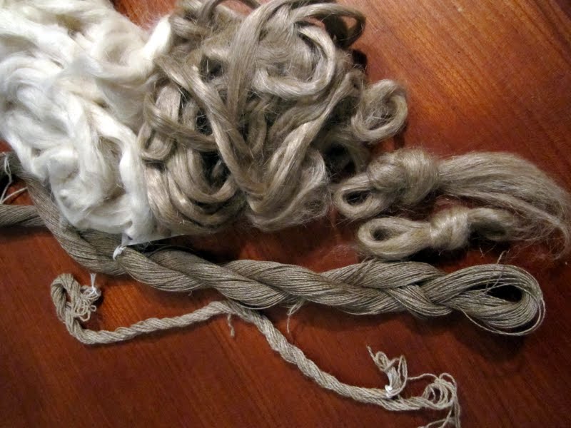 Island Weavings Flax to linen