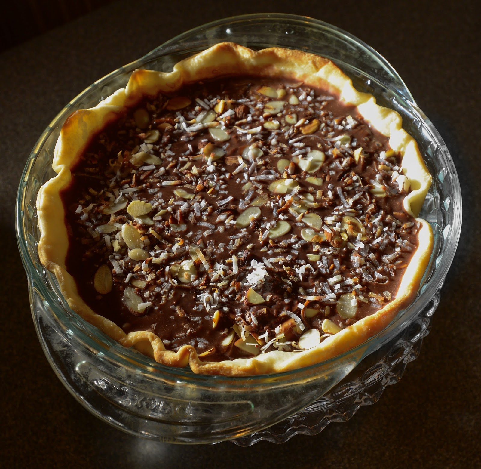 Simple Pleasures Made Simply Delicious Chocolate Almond Joy Pie