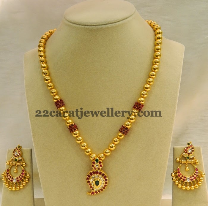 Beaded necklace designs, Gold pendant jewelry, Gold jewellery design