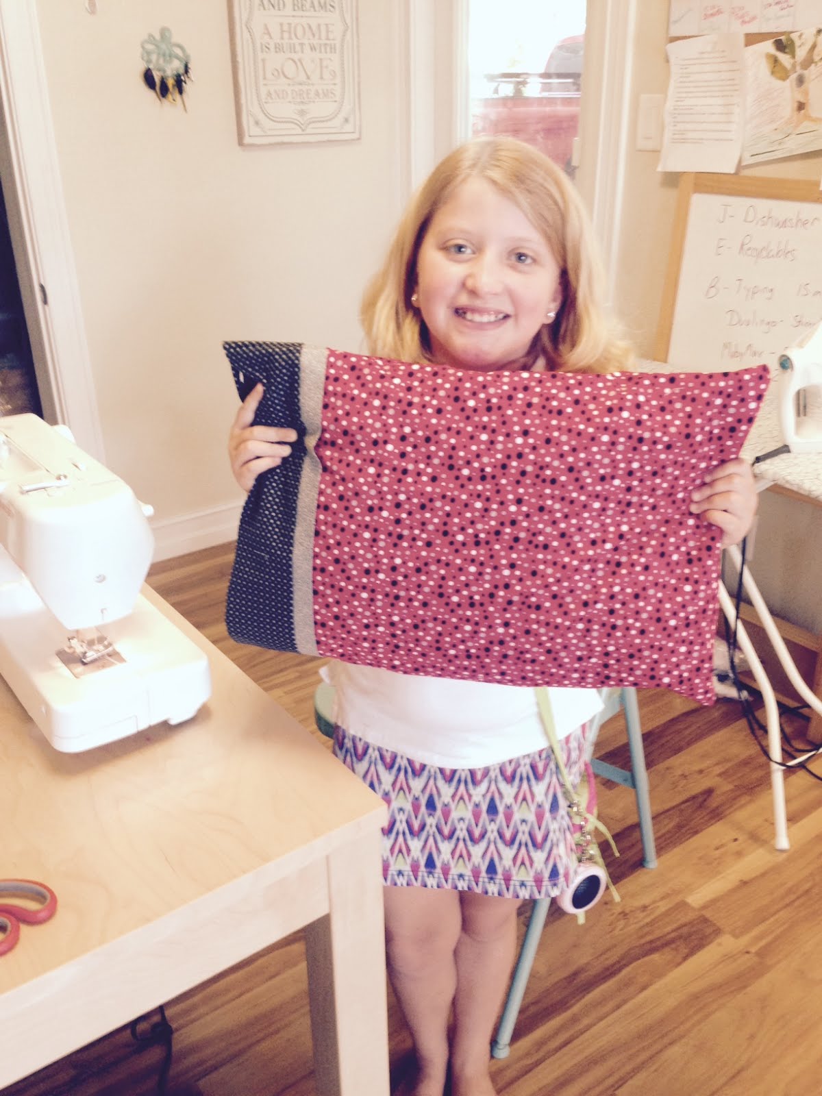 Shanna's Adventures Sewing a Travelsize Pillowcase