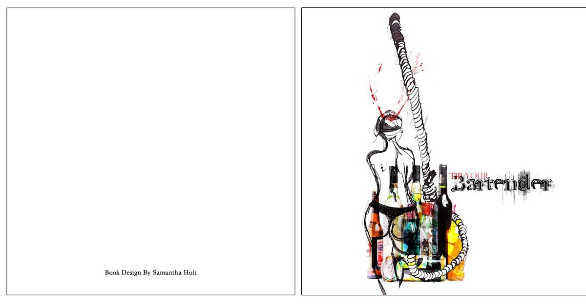 Samantha Holt Graphic Design Glassjaw 'Tip Your Bartender' Lyric