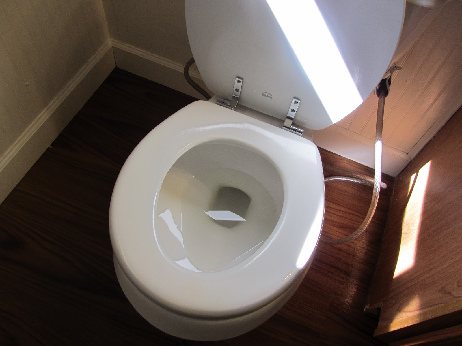 Removing iron stains from a toilet, the eco friendly way