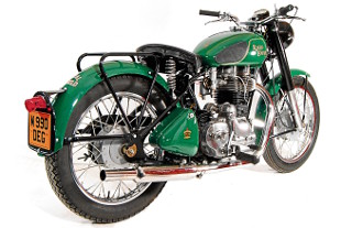 RoyalEnfields.com: Royal Enfield Bullet with rigid rear ...