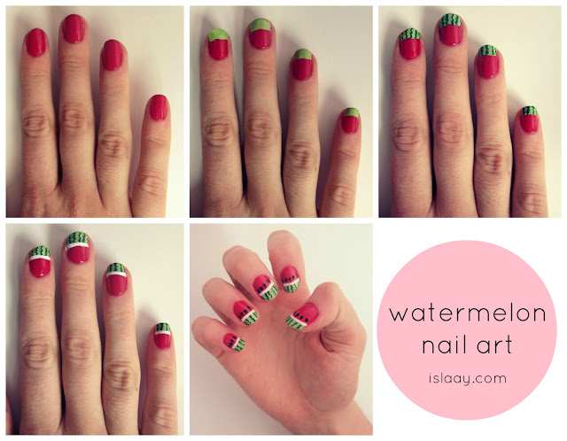 watermelon+melon+notd+nail+art+nails+easy+diy+blog+step+by+step ... watermelon+melon+notd+nail+art+nails+easy+diy+blog+step+by+step ...