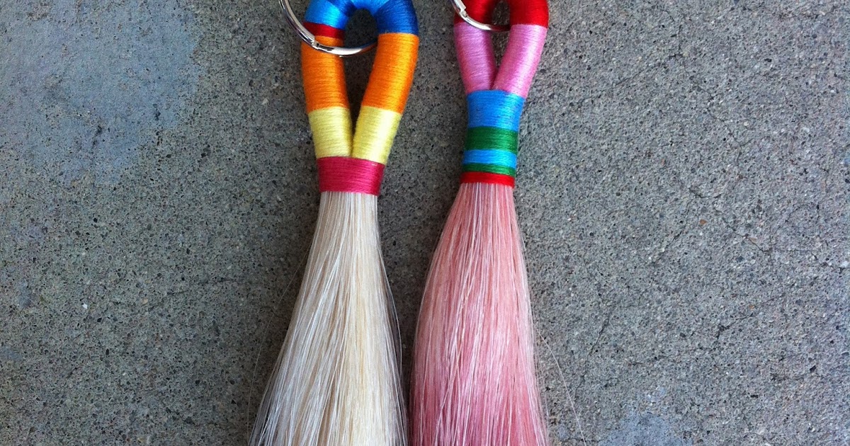 the print life Horse Hair Tassels...