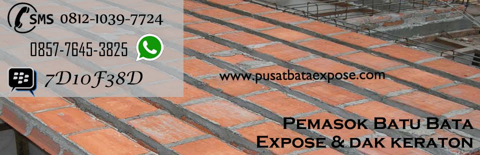 Pemasok Bata Expose Bekasi || HP. 0812-1039-7724
