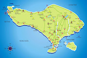 The island of Bali lies 3.2 km (2 mi) east of Java, and is approximately 8 . (bali island map)