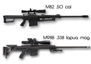 Barrett M98 sniper rifle