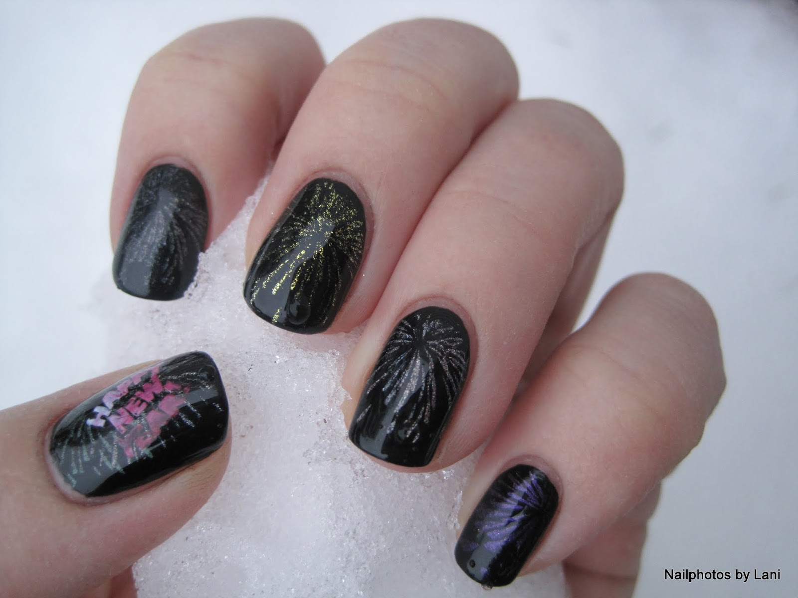 Nail Art: New Year's Eve Nails