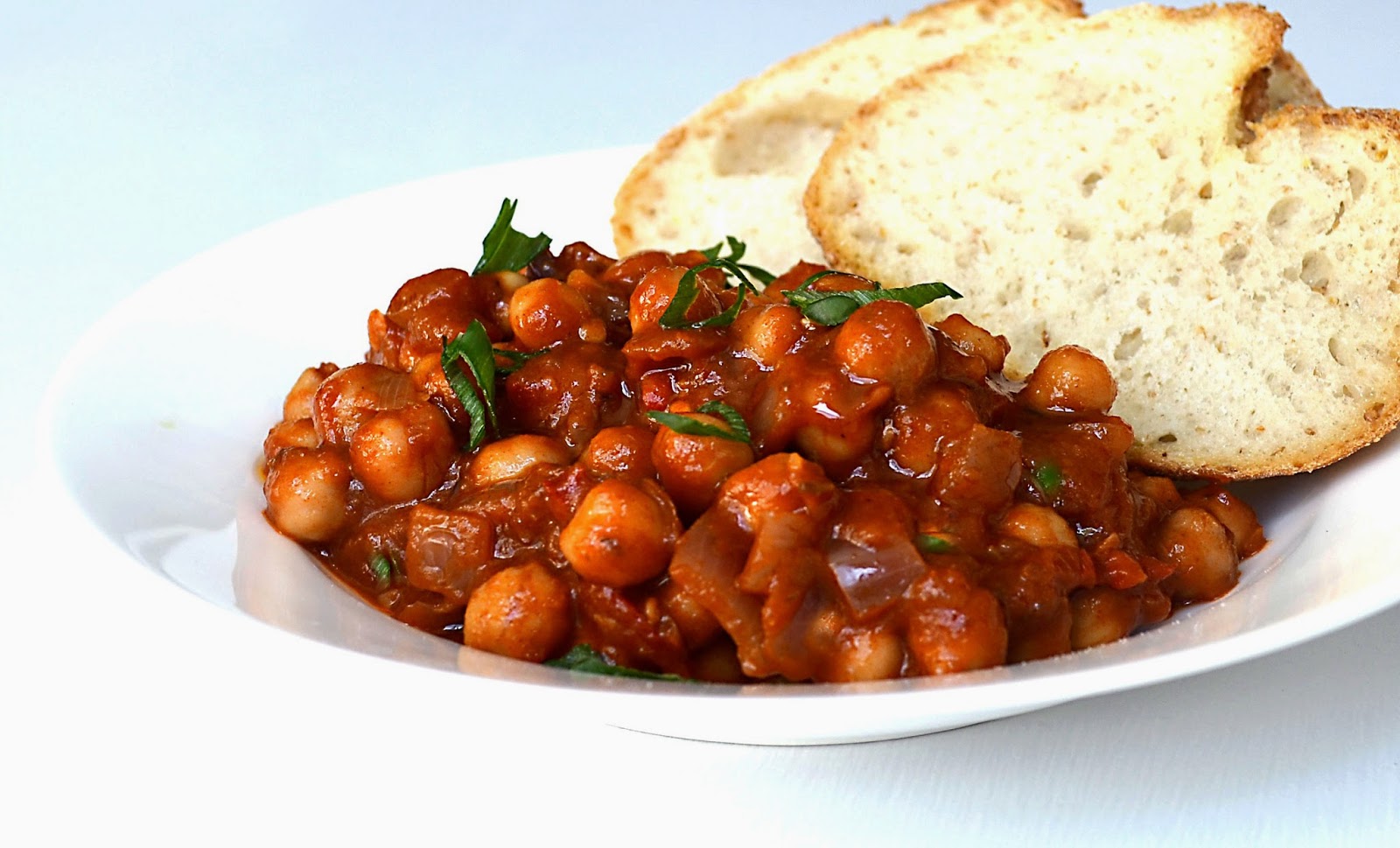 Sew French Spicy Spanish Chickpeas