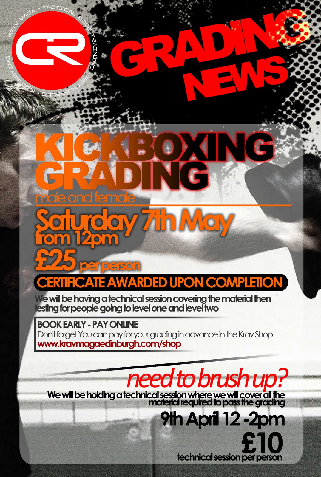 KICKBOXING EDINBURGH GRADING